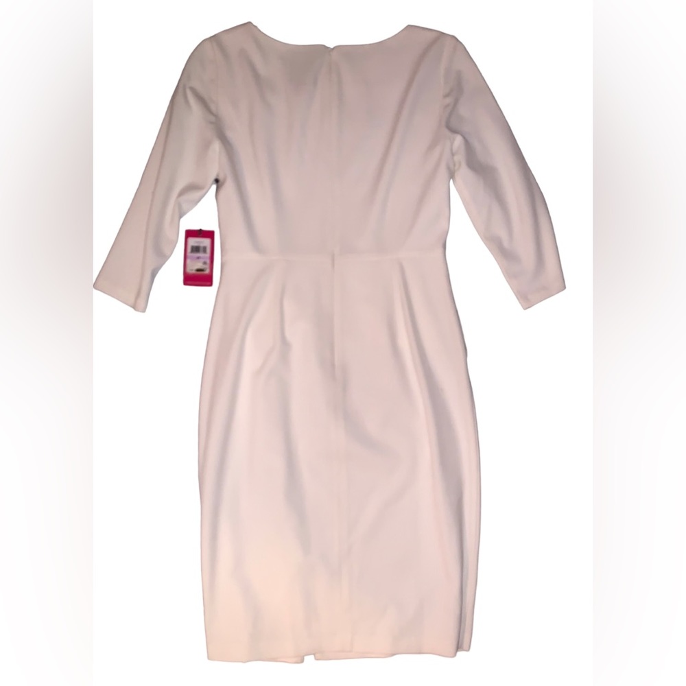 Vince Camuto White Dress, NWT Size 6P - Picture 7 of 14